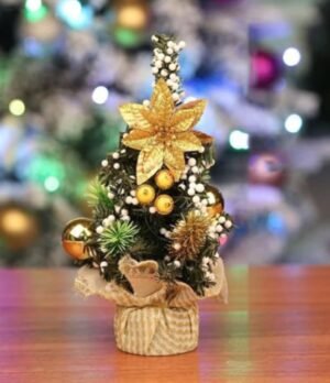 Árbol de Navidad de Mesa Decorado